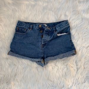 F21 Denim Highwasted  Shorts